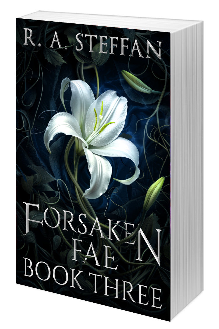 Forsaken Fae Book Three cover, gay paranormal romance paperback