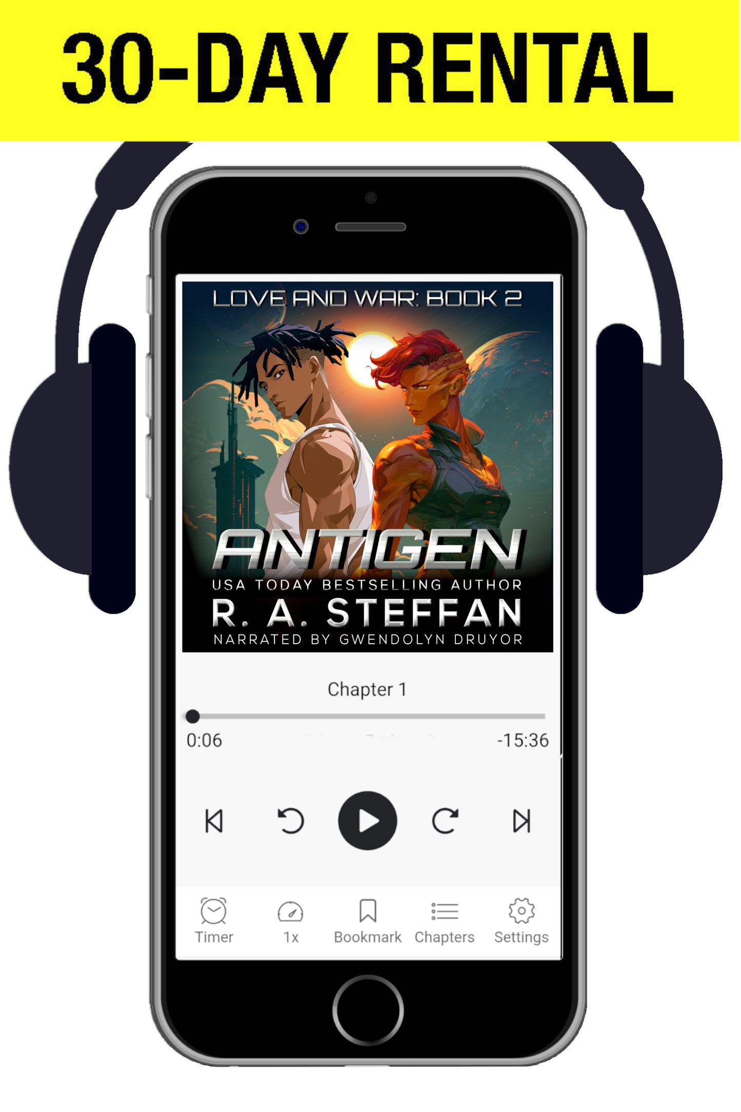 Antigen (30-DAY AUDIOBOOK RENTAL)