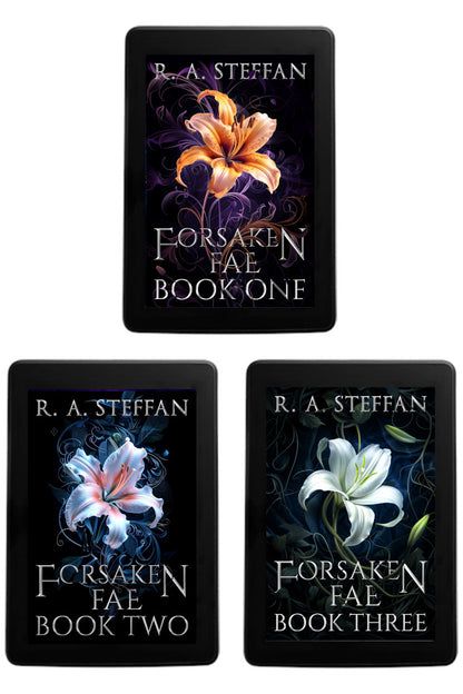 Forsaken Fae Books 1-3 ebook covers
