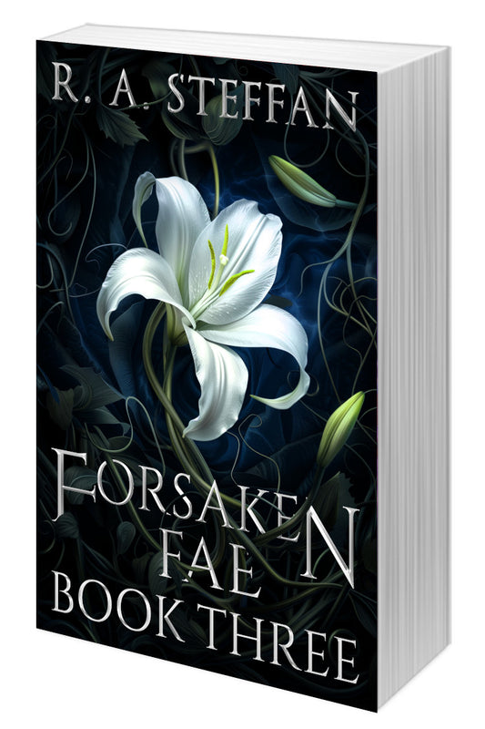 Forsaken Fae Book Three cover, gay paranormal romance paperback
