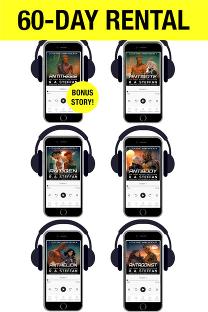 Love and War: Books 1-5 Bundle (60-DAY AUDIOBOOK RENTAL, STRAIGHT & LGBT PAIRINGS)