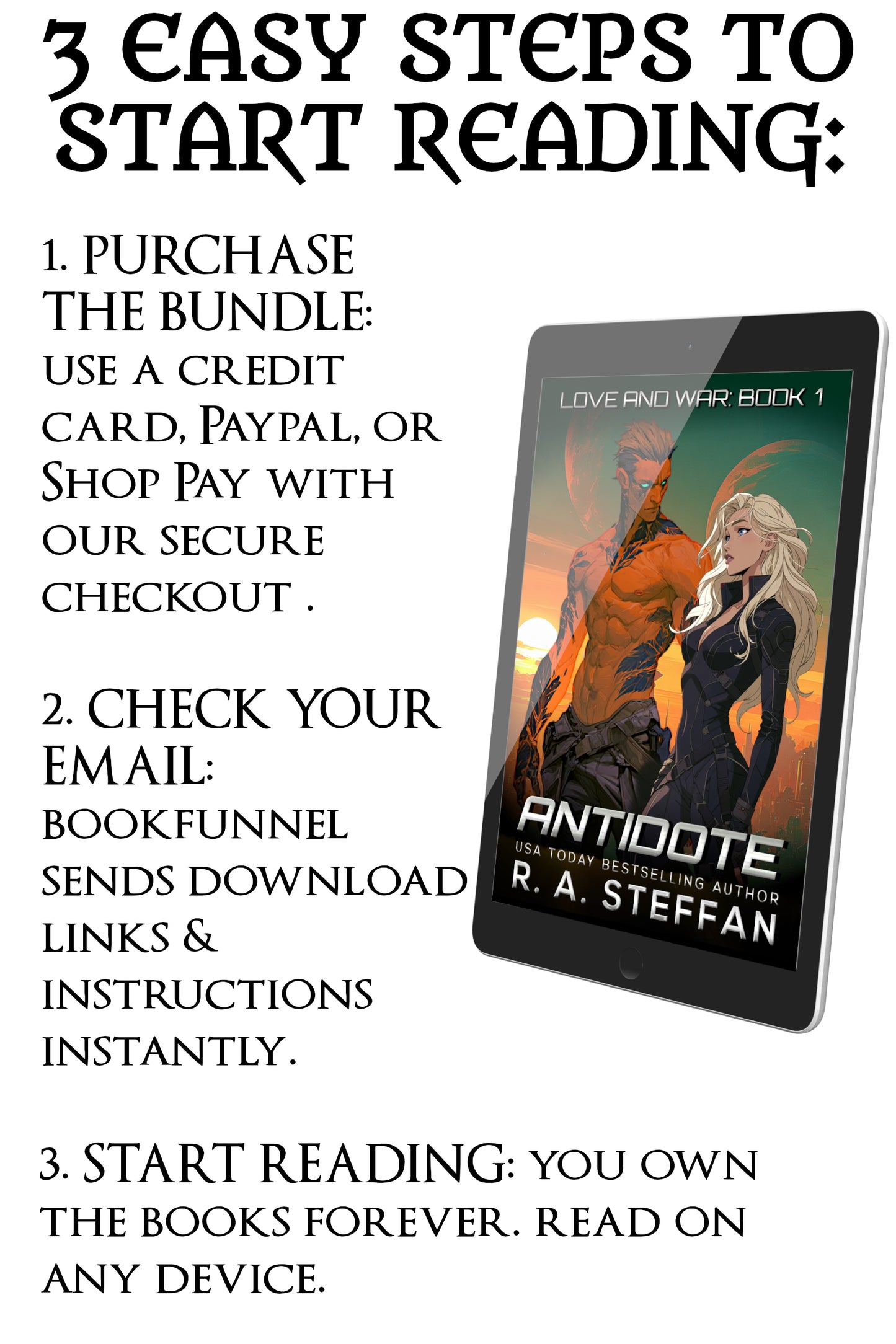 Love and War Books 1-5 Bundle & Bonus Story (EBOOK, STRAIGHT & LGBT PAIRINGS)
