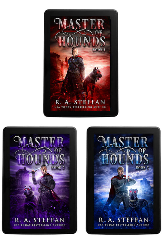 Master of Hounds 1-3 ebook covers