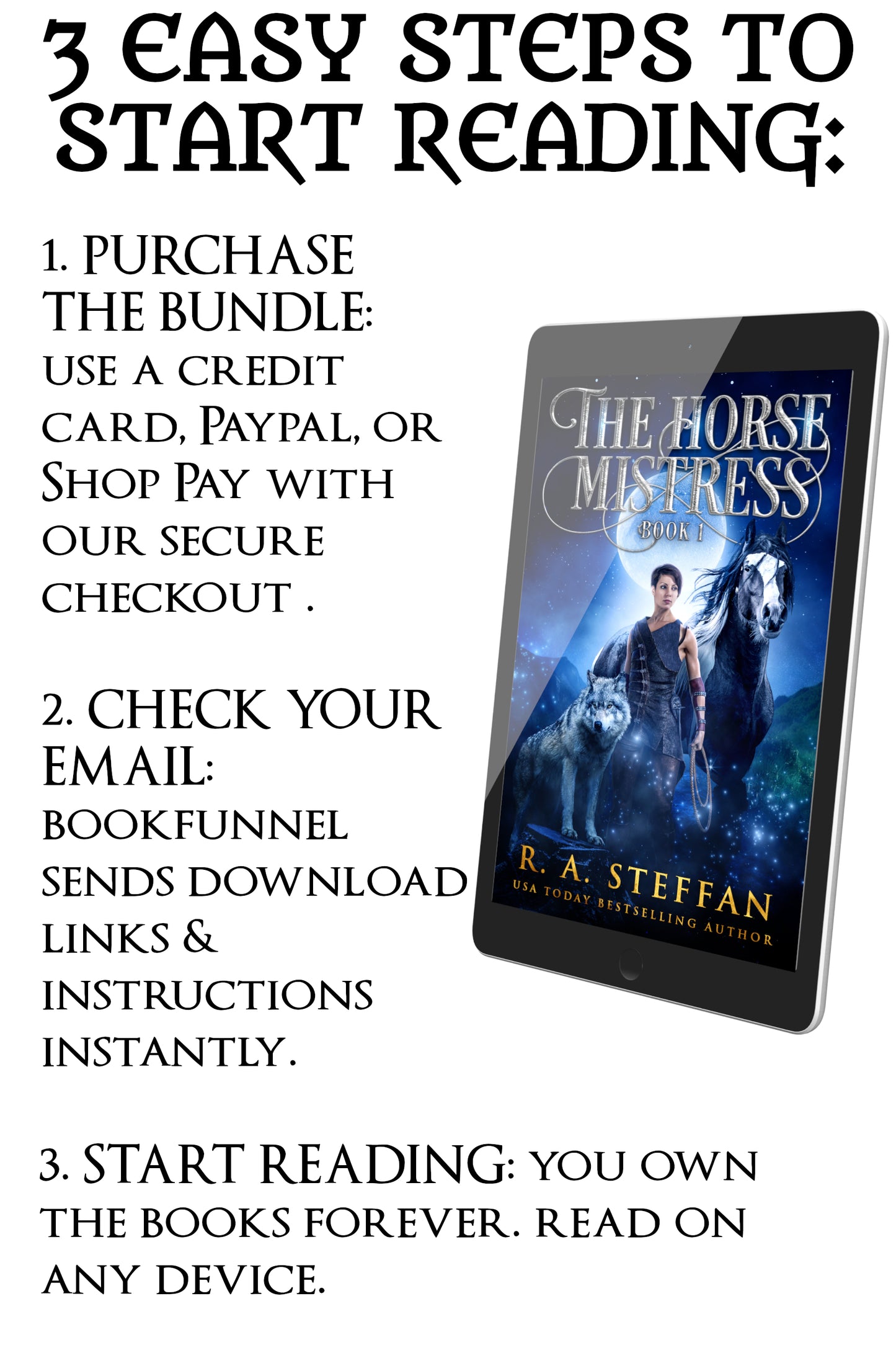 The Horse Mistress: Books 1-4 Bundle (E-BOOK, LGBT)