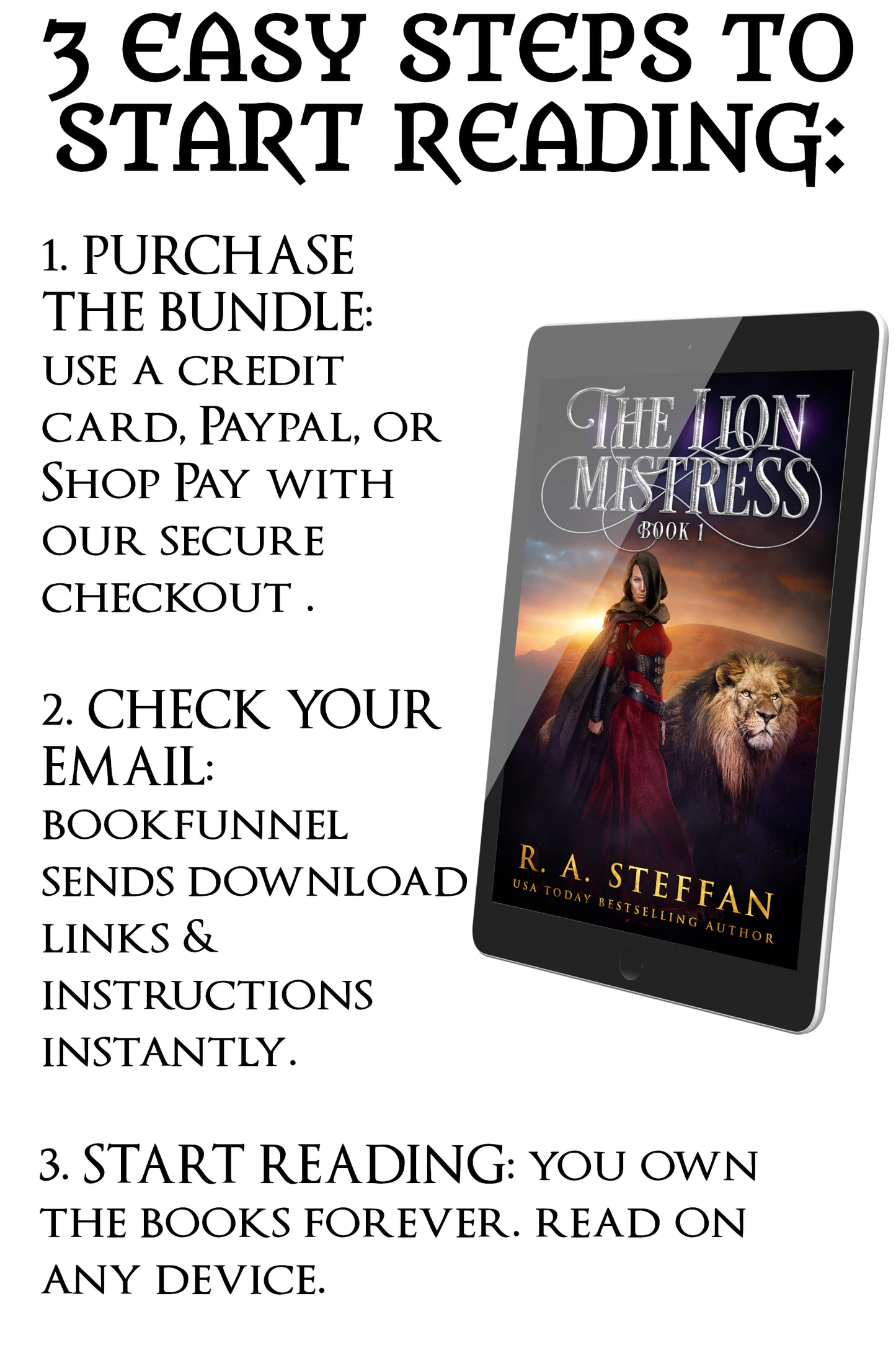 The Lion Mistress: Books 1-3 Bundle (E-BOOK, LGBT)