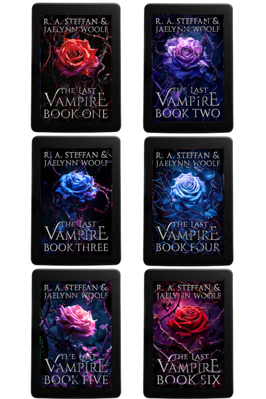 The Last Vampire ebook series bundle covers