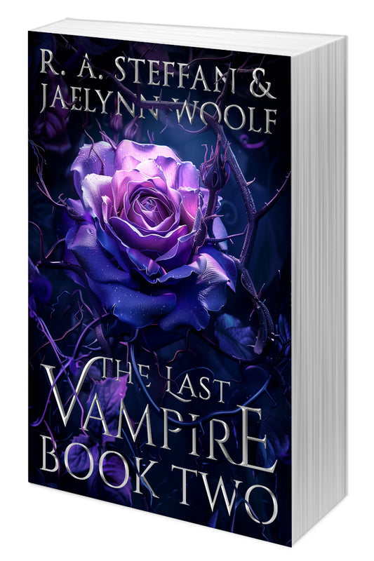 The Last Vampire Book Two cover, steamy vampire romance paperback