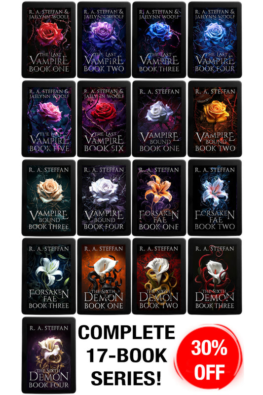 The Last Vampire 17-Book Mega-Bundle + Bonus Stories (EBOOK)