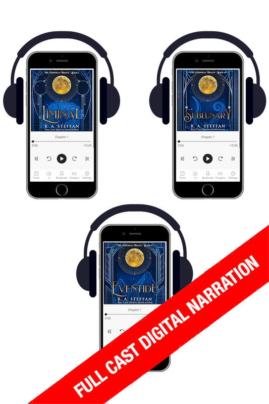 The Morpheus Trilogy audiobook covers
