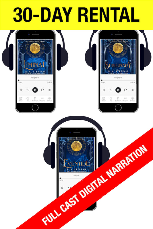 The Morpheus Trilogy audiobook bundle covers