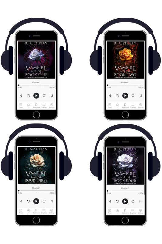 Vampire Bound Audiobook series bundle covers